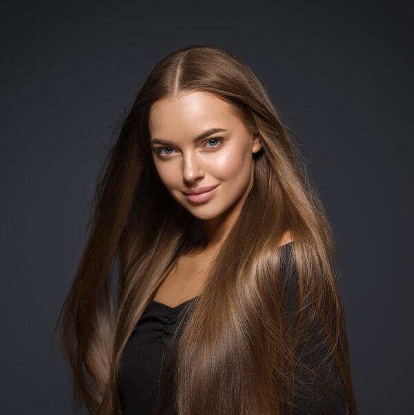 žena s luxusní vlasové pásky my tapes 10