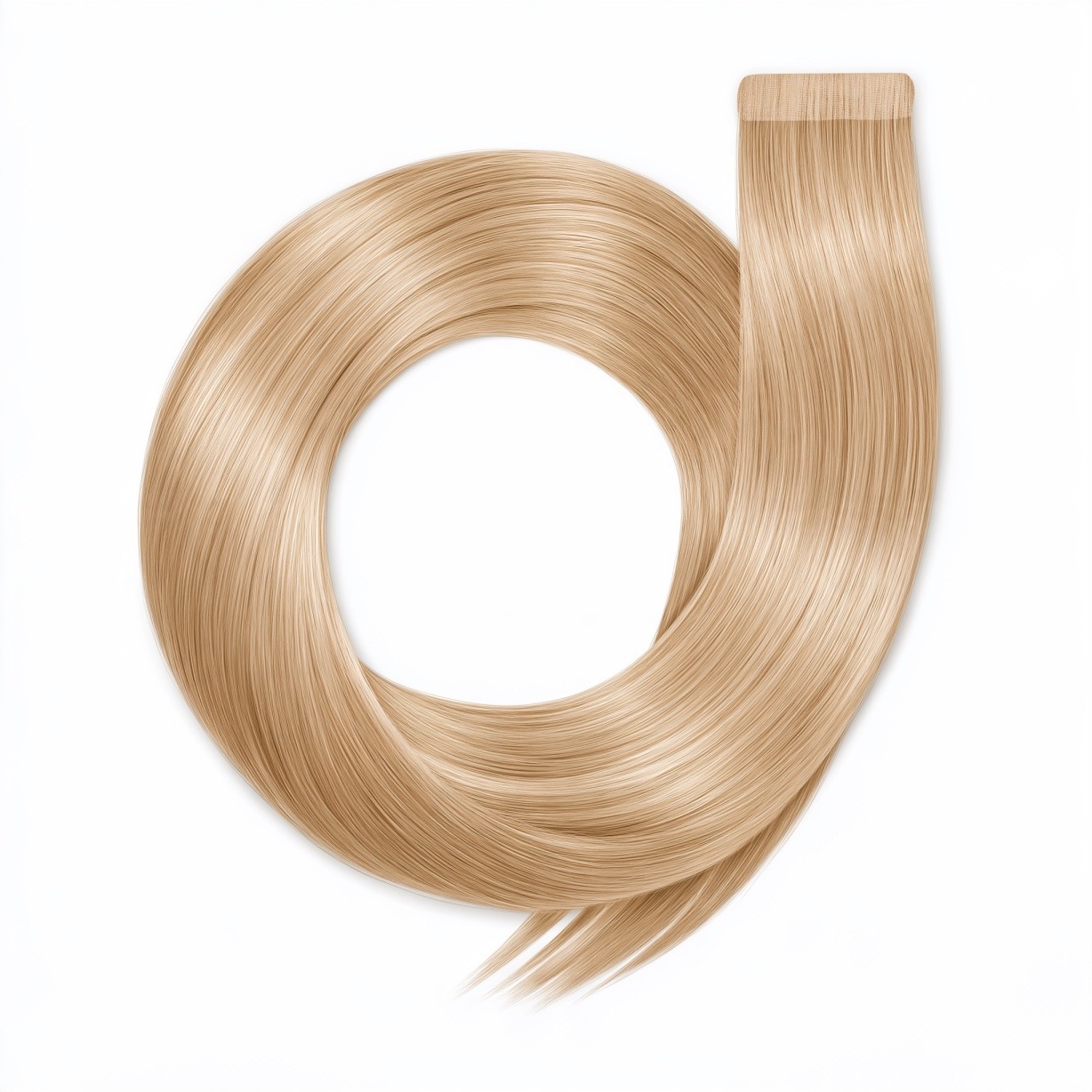 vlasove pasky zlata blond tape in hair vlasové pásky blond 16